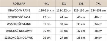 3PAK BOKSERKI BAWEŁNIANE MĘSKIE ROZMIAR 7XL