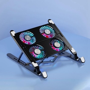 Подставка для ноутбука с 4 вентиляторами Coole.