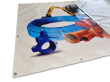 BANER REKLAMOWY 1,5x2m BANERY REKLAMOWE PROJEKT