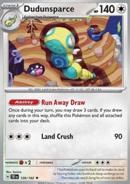 Dudunsparce (TEF 129) Holo