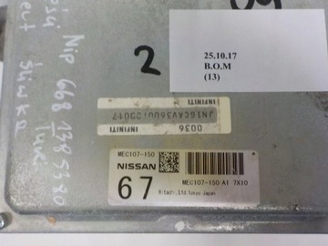 JEDNOTKA ŘÍZENÍ MOTORU INFINITI EX30D