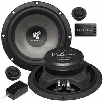 HiFonics VX6.2E głośniki 165mm 100W RMS jakość