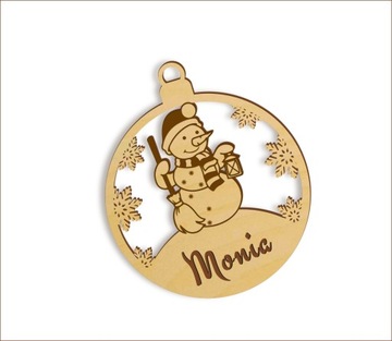 Новогодняя игрушка ДЛЯ ДОШКОЛЬНИКА, имя, подарок