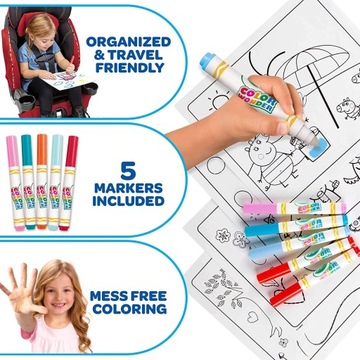 Color wonder mess free crayola peppa pig