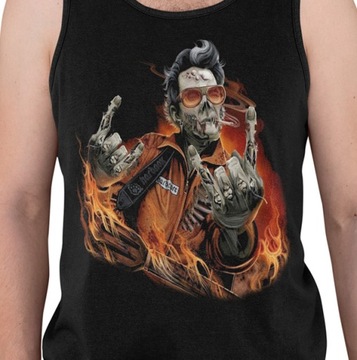 TANK TOP HORROR/ROCK HARDCORE SKULL