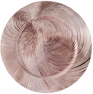 ПОДКЛАДКА ИЗ РОЗОВОГО ЗОЛОТА, ОПОРА ДЛЯ ТАРЕЛКИ Ø 33 лоток