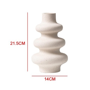 Керамическая волнистая линия Art Modern Mini Vase
