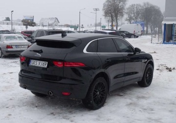 Jaguar F-Pace SUV 3.0 TDV6 300KM 2016 Jaguar F-Pace 3.0D 300KM Automat Led Skora Navi Bezwypadkowy Zarejestrowany, zdjęcie 8