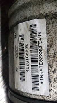 AUDI A8 D3 СИЛЬФ АМОРТИЗАТОРА ЗАДНИЙ ЛЕВЫЙ ПРАВЫЙ 4e0616002e