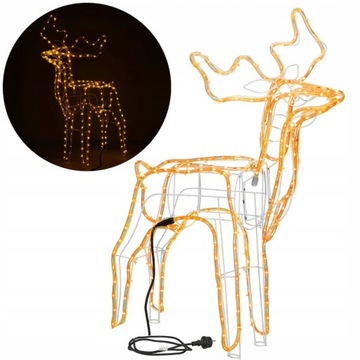 Figura świetlna Springos renifer 201 - 300 lampek