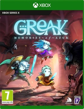 Gra Greak: Memories of Azur Xbox Series X pudełko