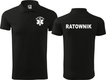 Мужская футболка-поло Lifeguard, хлопок КАЧЕСТВО