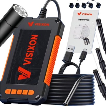 KAMERA INSPEKCYJNA EDNOSKOP PROFESJONALNA FULL HD 10 M VISIXON EXPLORER