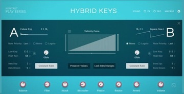 ГИБРИДНЫЕ КЛЮЧИ Native Instruments