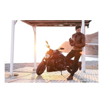 Мужская кожаная куртка SHIMA HUNTER + 2 БЕСПЛАТНЫХ ПОДАРКА