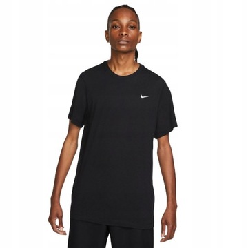 Nike T-shirt męski koszulka czarna okrągły dekolt BV0507 010 rozmiar M