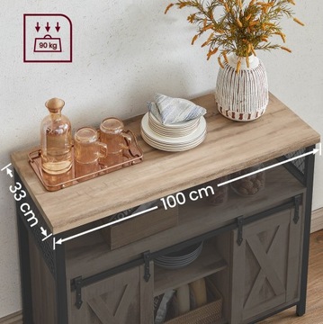 LOFT индустриальный комод в деревенском стиле