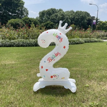 Globos blancos de 32 pulgadas para niños y adultos, decoración de