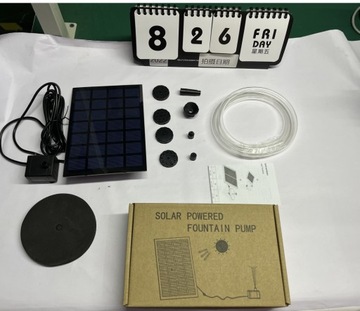 SOLARNA POMPA FONTANNOWA DO STAWU OGRODOWEGO DIY