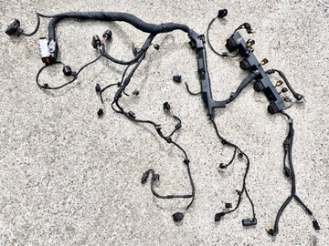 Audi Q5 II 80A Hybryda 2.0 TFSI 2019 -- wiązka instalacja silnika