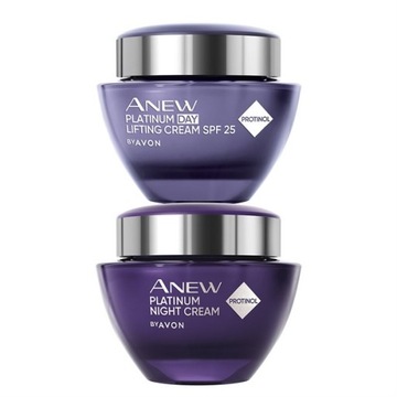 Набор ЛИФТИНГ-кремов для лица с протинолом AVON Anew MATURE SKIN
