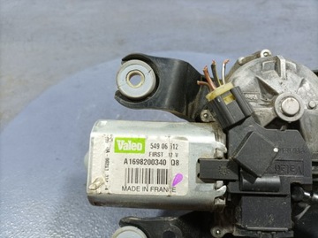 MERCEDES A W169 MOTOREK STĚRAČE KRYT KUFRU ZADNÍ A1698200340