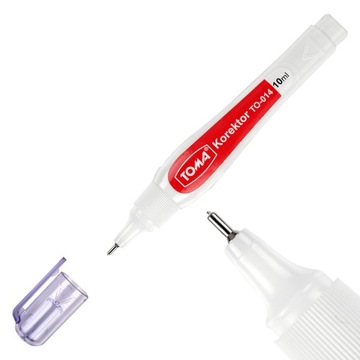 TOMA KOREKTOR W PISAKU 10ML METAL