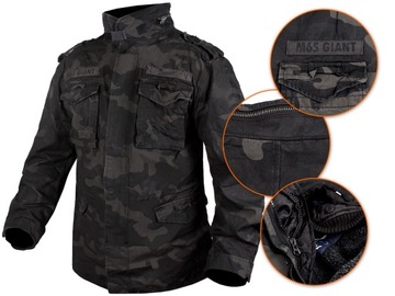 Veste Brandit M-65 Giant militaire homme camouflage Woodland