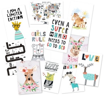 Плакат 50x70см B2 изображение графика картина