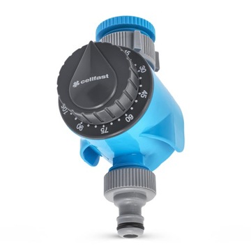 Контроллер расхода воды для орошения Механический таймер Cellfast 3/4 дюйма 1 дюйм