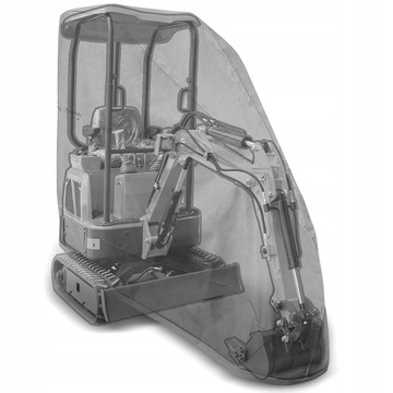 Брезентовый чехол для мини-экскаватора 800-1600 кг