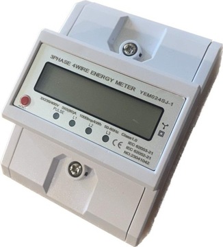 LICZNIK TRÓJFAZOWY PODLICZNIK ENERGII RESET 5A-80A