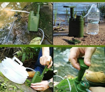 Многофункциональный набор фильтров для воды для кемпинга