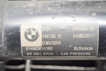 BMW 5 G30 530 D PŘEDNÍ PRAVÝ TLUMIČ 6866600 3.0 DIESEL 195KW 2017