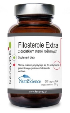 Kenay Fitosterole Extra 60 kapsułek