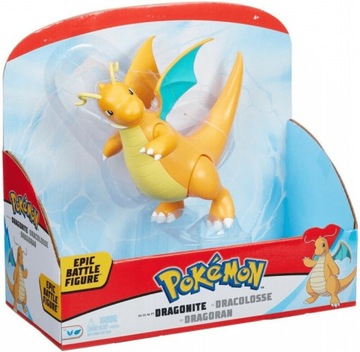 Оригинальная большая боевая фигурка POKEMON Dragonite Jazwares