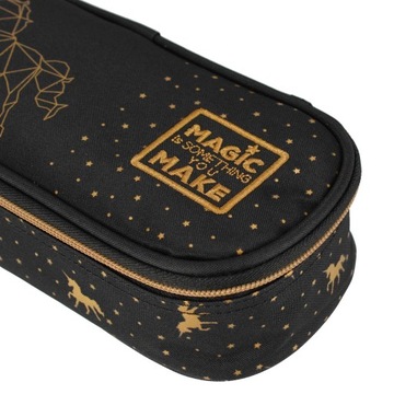 ШКОЛЬНЫЙ ЧЕХОЛ-КАРАНДАШ, ЖЕСТКАЯ СУМКА «ЕДИНОРОГ»