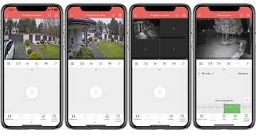 Комплект IP PoE МОНИТОРИНГА 4 КАМЕРЫ 5MPx 1TB ОБНАРУЖЕНИЕ ЗВУКА