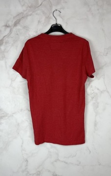 Superdry Czerwony T-Shirt Męski