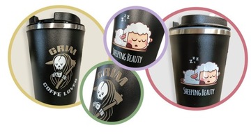 Премиум Термокружка С НАПИСАНО ВАШИМ ИМЕНЕМ Друзья для кофе 350мл KT_065