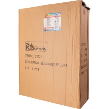 НОЖНОЙ ШПРИЦ ДЛЯ СМАЗКИ 6Л + 4М ШЛАНГ C0727 RICHMANN