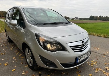 Opel Meriva II Mikrovan 1.4 Turbo ECOTEC 140KM 2012 Opel Meriva Bezwypadkowy, Oryginalny lakier, dobrze wyposazona, hak 1.4, zdjęcie 2