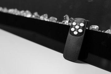 ЭЛЕКТРИЧЕСКИЙ КАМИН СВЕТОДИОДНОЕ ПЛАМЯ ОТОПЛЕНИЕ ДИСТАНЦИОННОЕ УПРАВЛЕНИЕ 1015