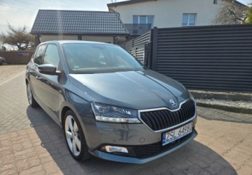 Skoda Fabia III Hatchback Facelifting 1.0 MPI 75KM 2019 Skoda Fabia Swiezo sprowadzony Zarejestrowany. Ubezpieczony. MPI. Radar., zdjęcie 1