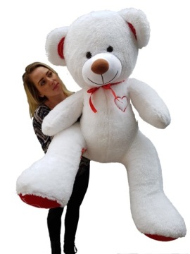 Velký plyšový medvídek plyšový mazlíček přítulníček plyšák dárek 160 cm Velký medvídek plus