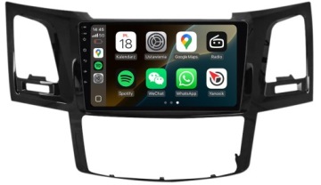 Toyota Hilux Nejnovější Android Carplay Rádio Navigace