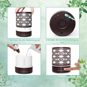 Масляный диффузор, увлажнитель воздуха, 300 мл, утюг