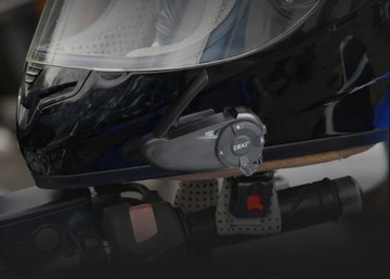 INTERKOM MOTOCYKL EJEAS Q7 7 OSÓB + PILOT EUC 2szt