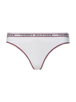 TOMMY HILFIGER DAMSKIE STRINGI THONG 1P WHITE r.M