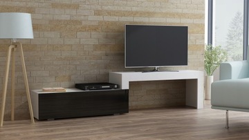 РАЗДВИЖНЫЙ ШКАФ ПОД ТЕЛЕВИЗОР 108-200 ГЛЯНЕЦ, РАЗНЫЕ ЦВЕТА